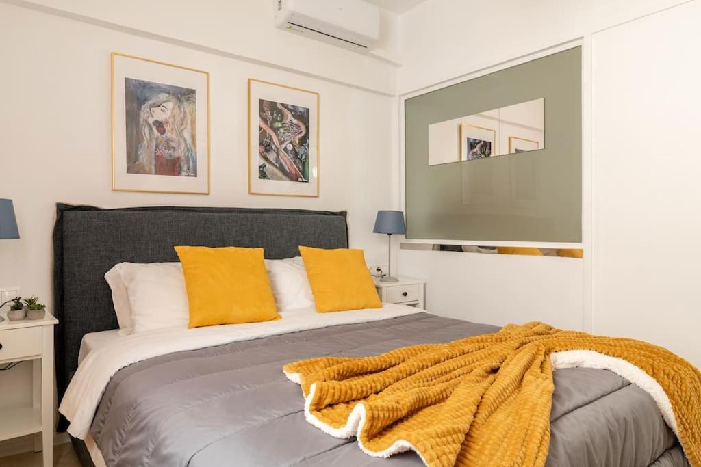 Brand New Bright Modern 6Bdr Apt-1Min To Acropolis Atene Esterno foto