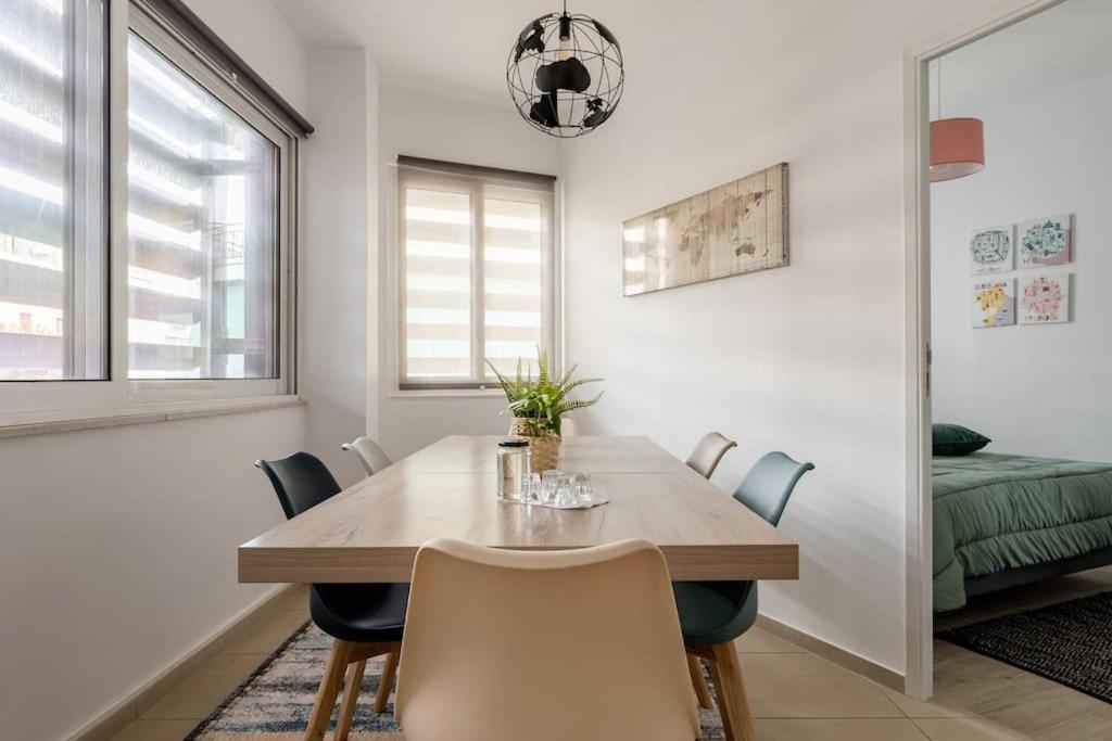 Brand New Bright Modern 6Bdr Apt-1Min To Acropolis Atene Esterno foto