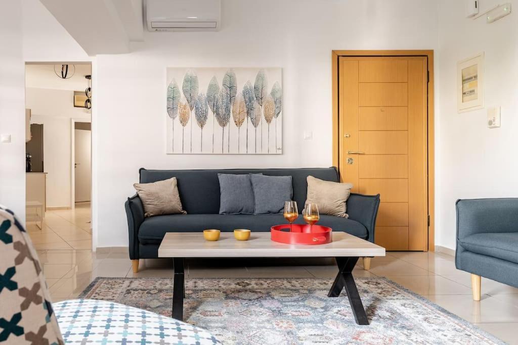 Brand New Bright Modern 6Bdr Apt-1Min To Acropolis Atene Esterno foto